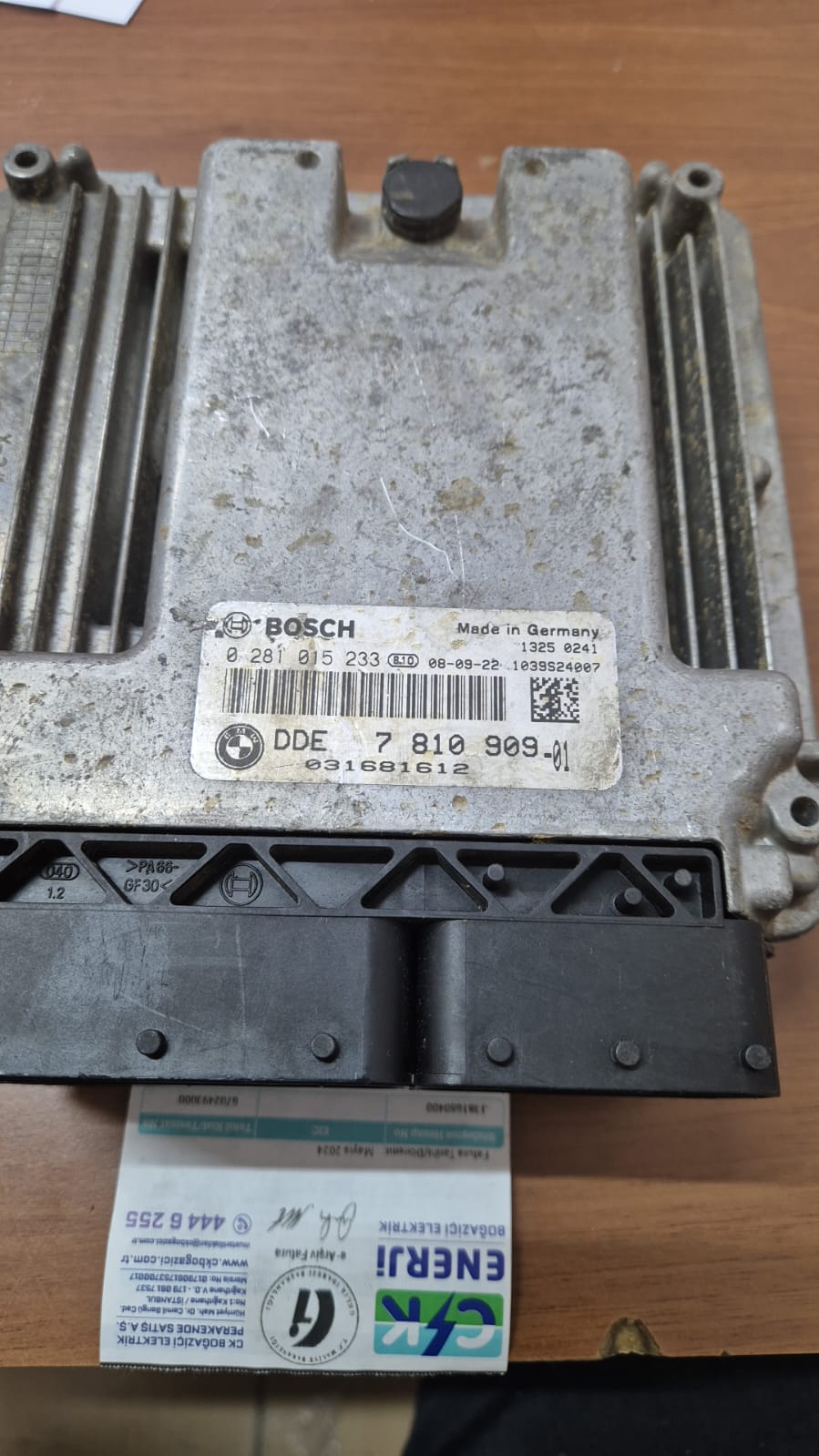 BMW MİNİ COOPER MOTOR BEYNİ 0281015233/DDE7823934/EDC16C35 5.42